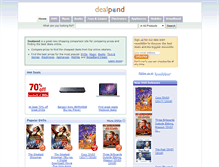 Tablet Screenshot of dealpond.com